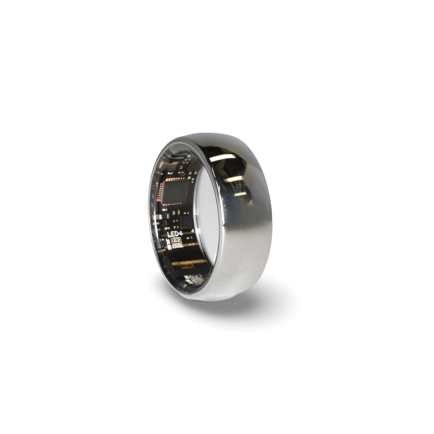 Silver - Stainless Steel Smart Nirvana Ring